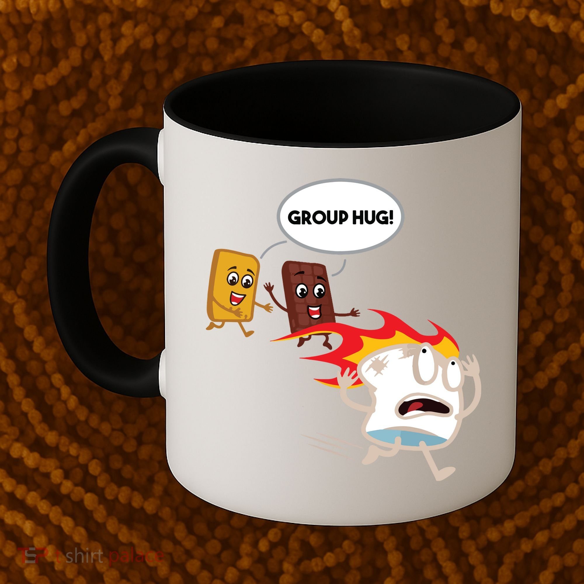Smores Camping Roasting Outdoor Women Coffee Mug