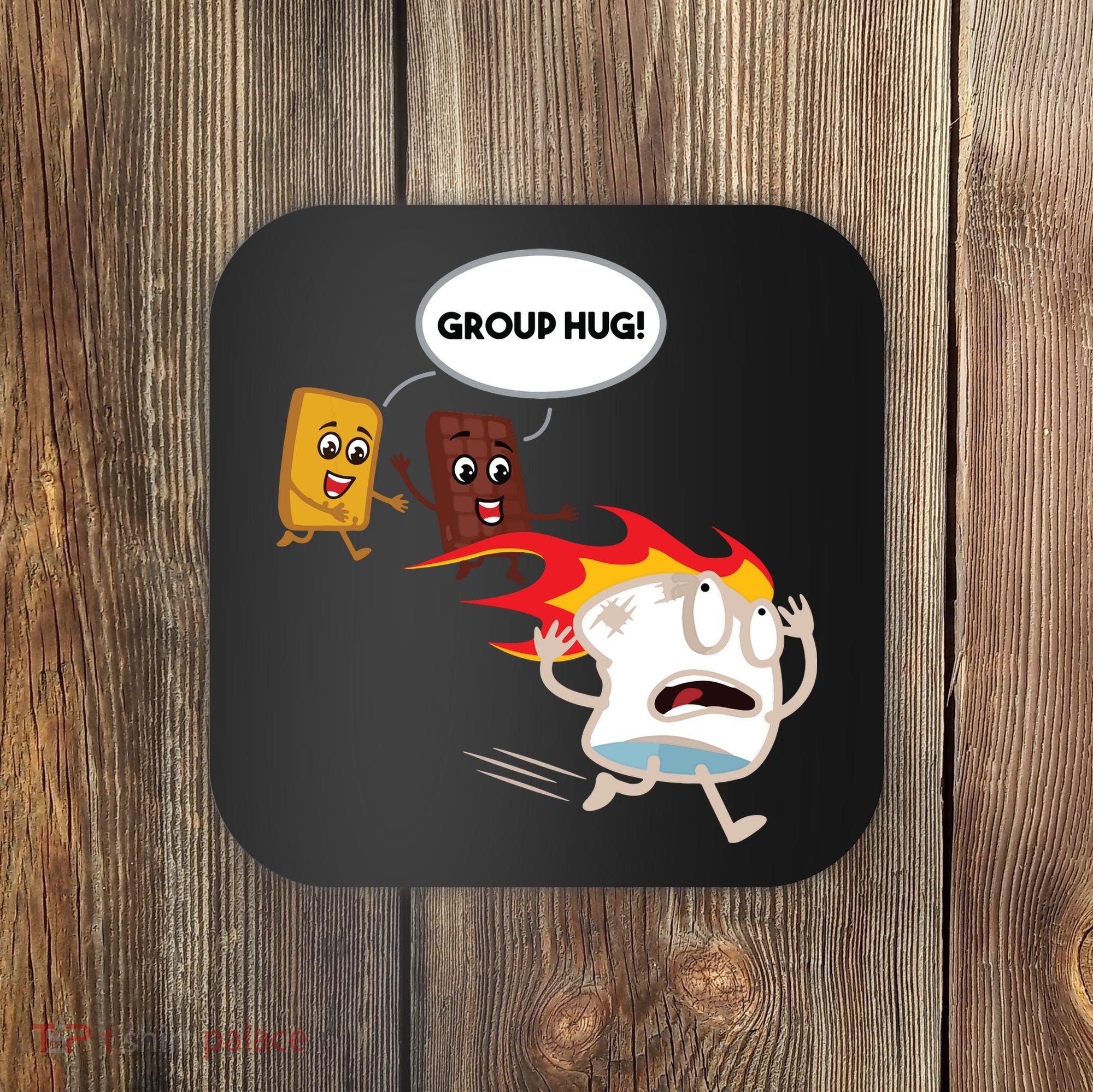 Smores Camping Roasting Outdoor Women Coaster