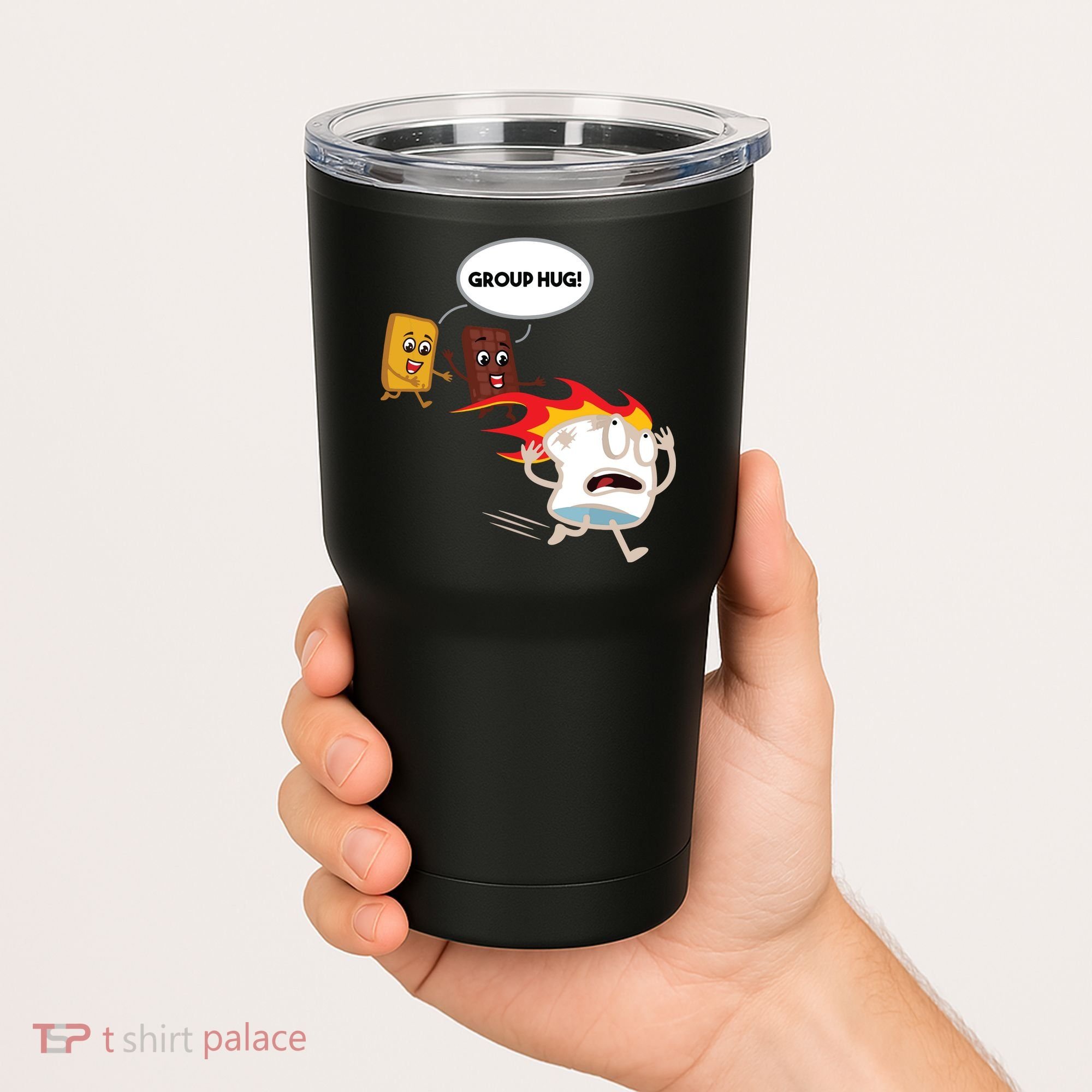 Smores Camping Roasting Outdoor Women Tumbler