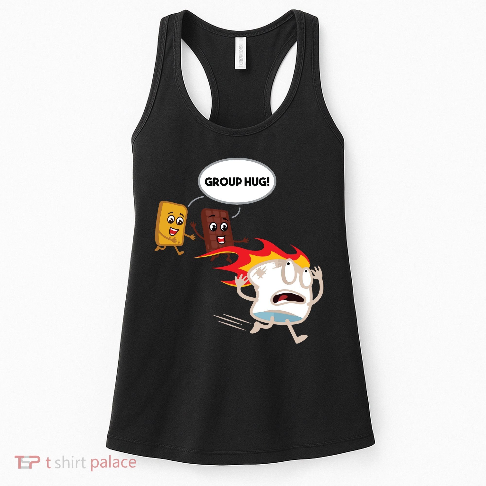Smores Camping Roasting Outdoor Women Women's Tank Top