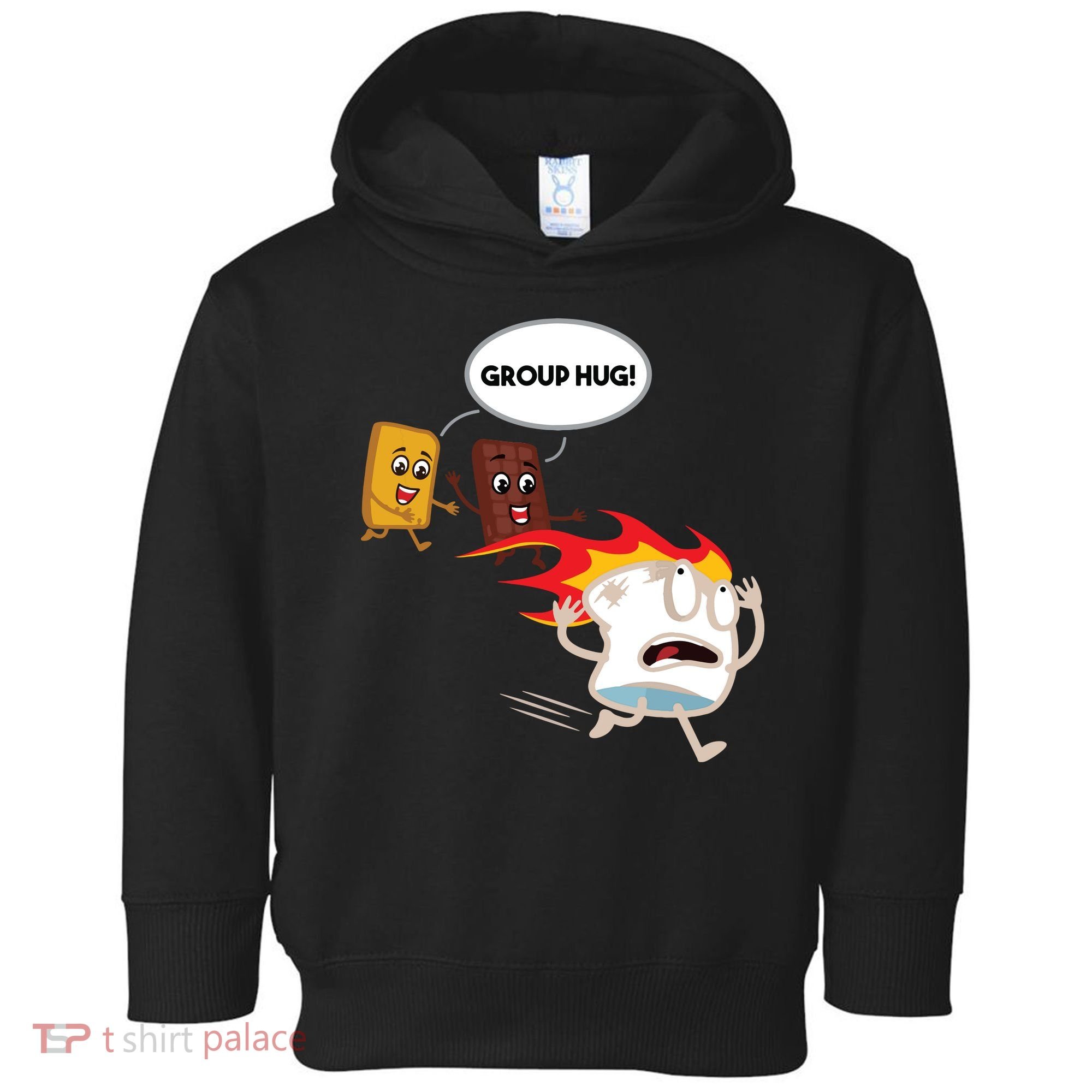 Smores Camping Roasting Outdoor Women Toddler Hoodie