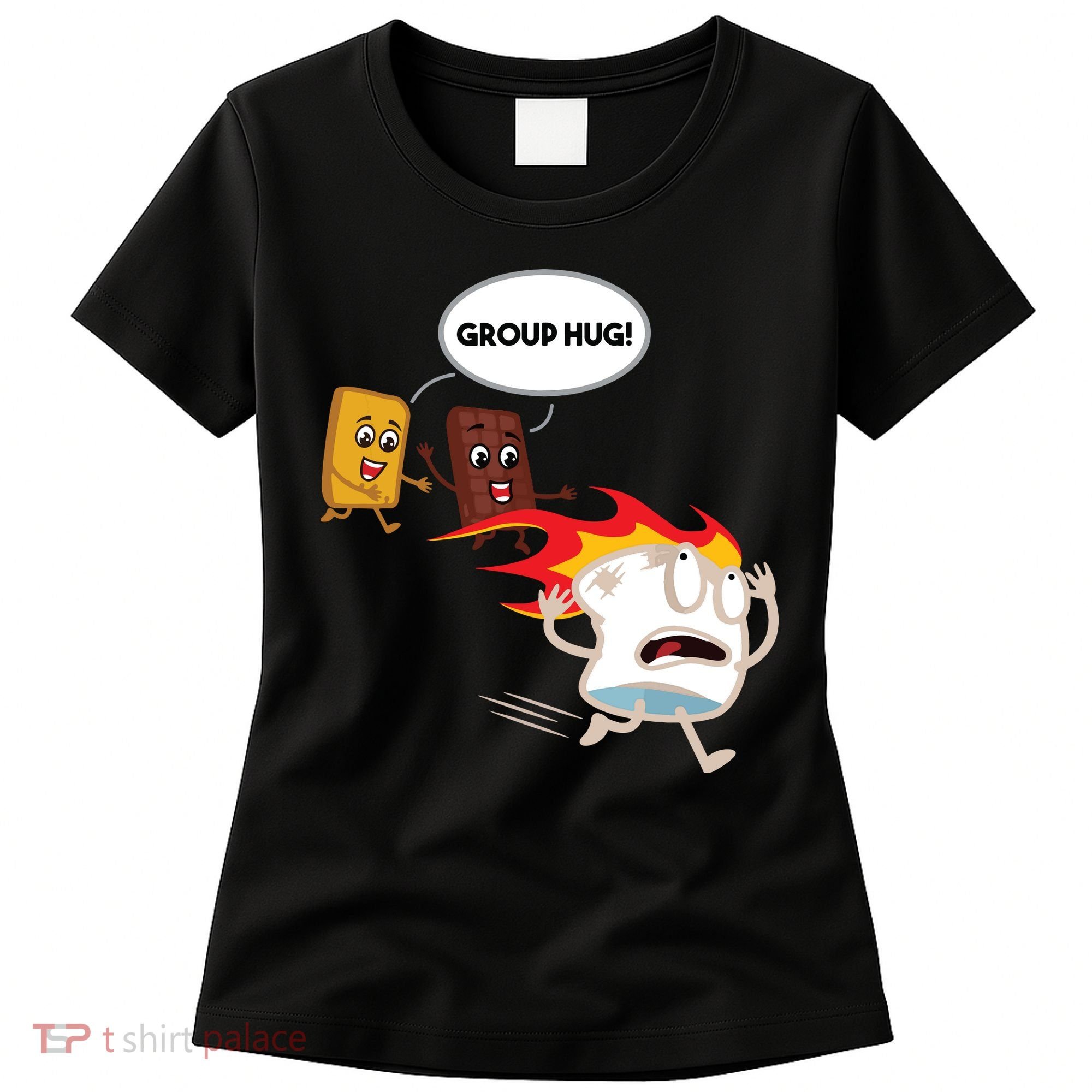 Smores Camping Roasting Outdoor Women Women's T-Shirt