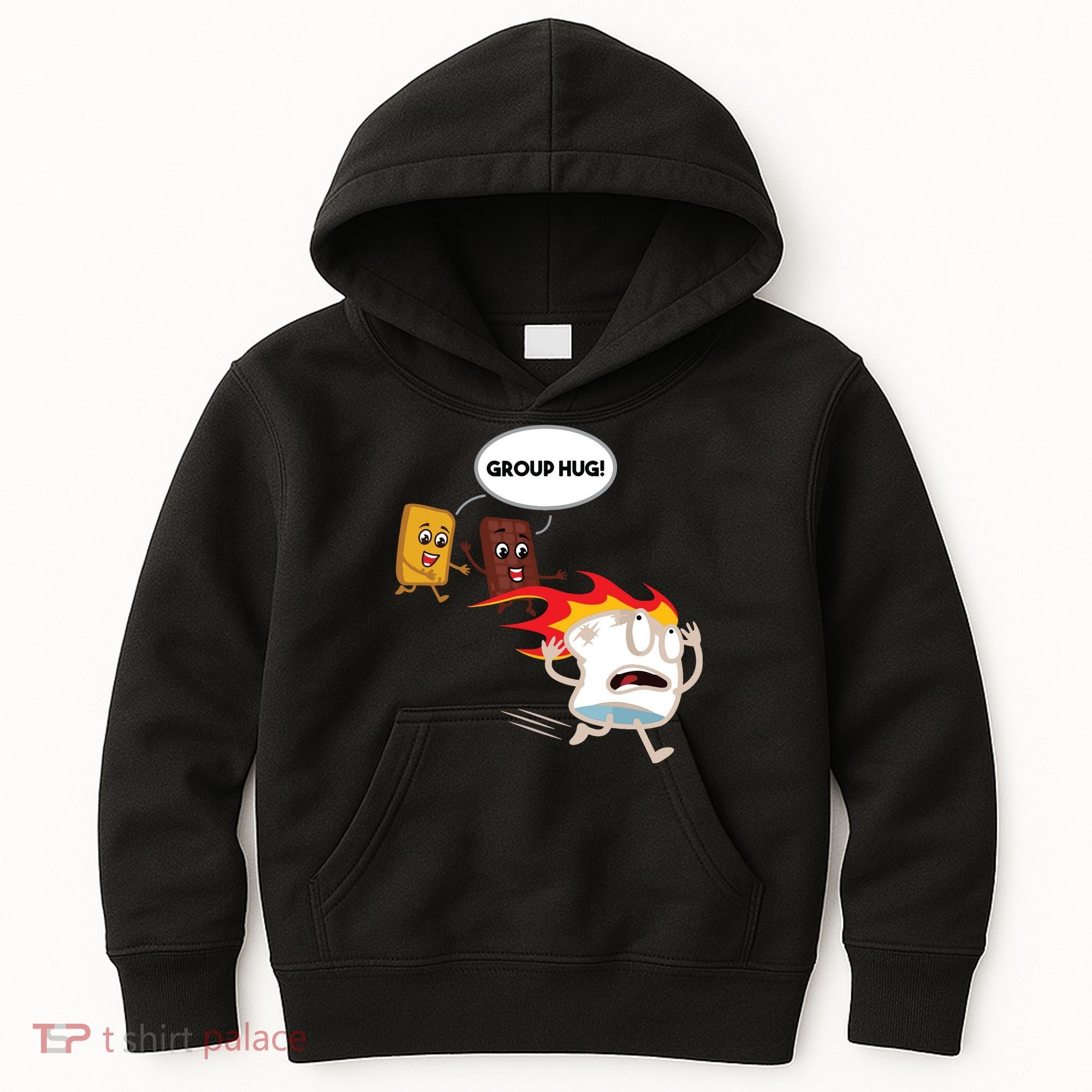 Smores Camping Roasting Outdoor Women Kids Hoodie