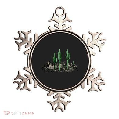 Saguaro Cactus Retro Desert Saguaro Cactus Western Nature Gift Ornament