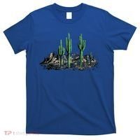 Saguaro Cactus Retro Desert Saguaro Cactus Western Nature Gift T-Shirt thumb 0