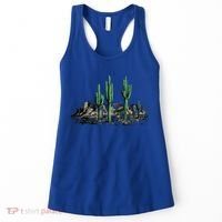 Saguaro Cactus Retro Desert Saguaro Cactus Western Nature Gift Women's Tank Top thumb 0