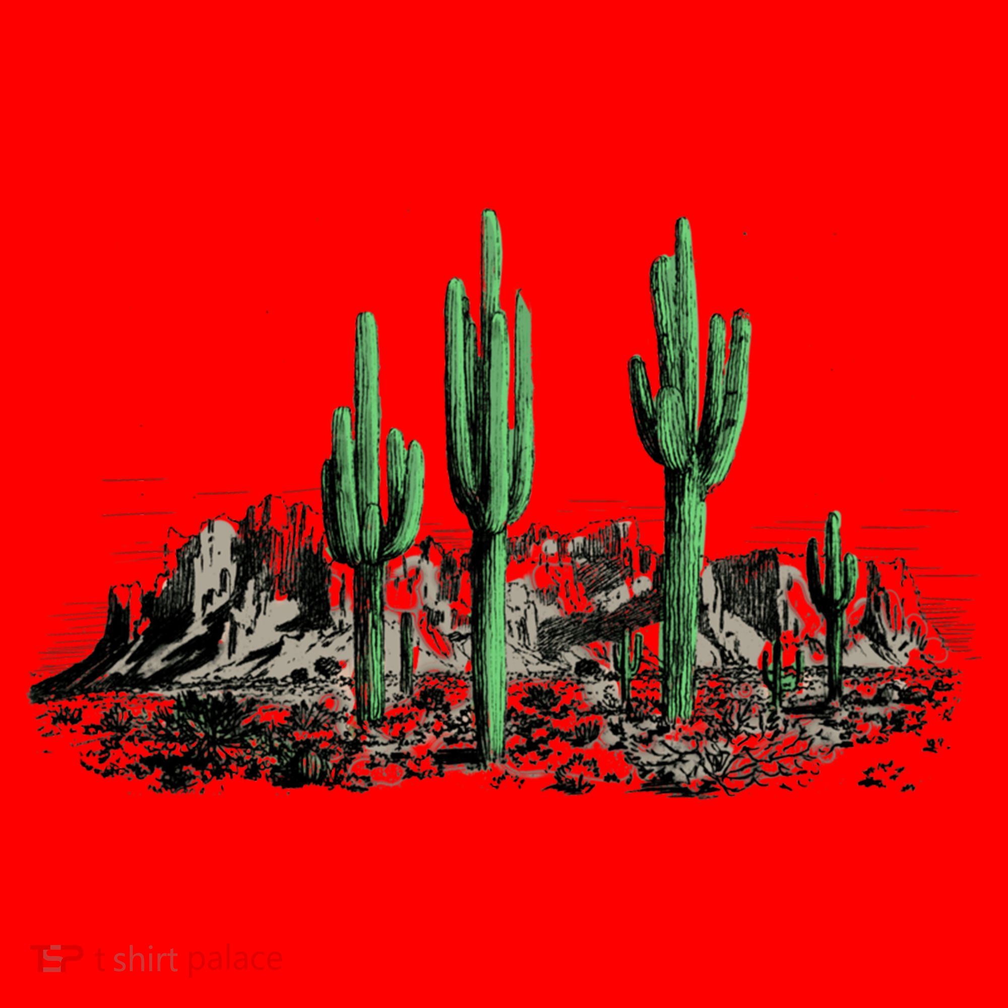 Saguaro Cactus Retro Desert Saguaro Cactus Western Nature Gift Santa Hat