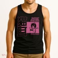 Support Catgirl Research Anime Japan Tank Top thumb 3