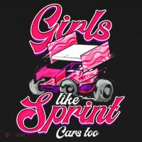 Sprint Car Racing Motorsports Dirt Track Cars Gift Women's Hoodie thumb 2