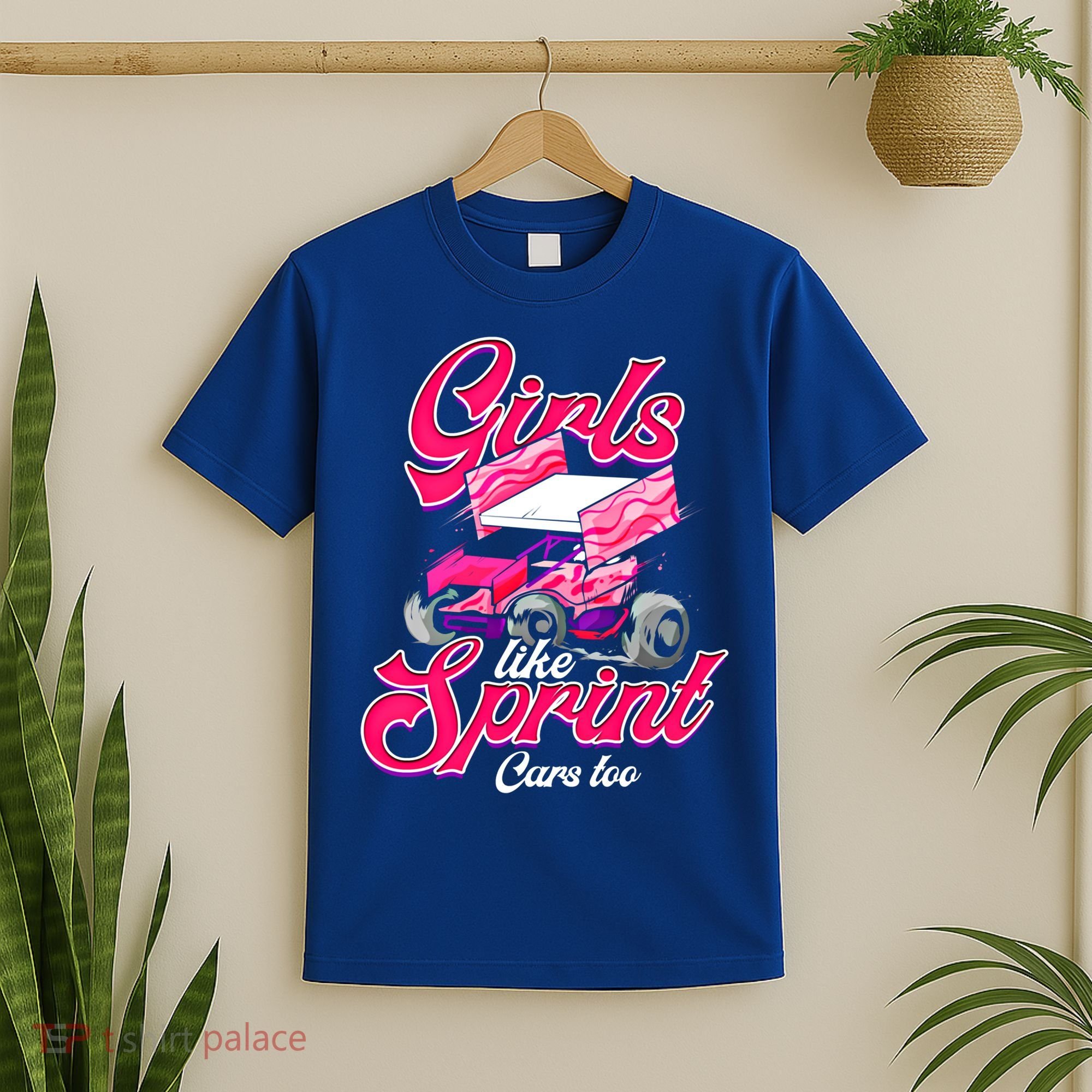 Sprint Car Racing Motorsports Dirt Track Cars Gift T-Shirt