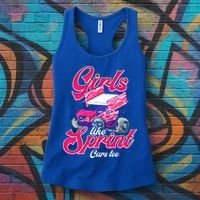 Sprint Car Racing Motorsports Dirt Track Cars Gift Women's Tank Top thumb 3