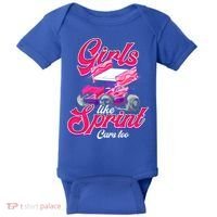 Sprint Car Racing Motorsports Dirt Track Cars Gift Baby Bodysuit thumb 0