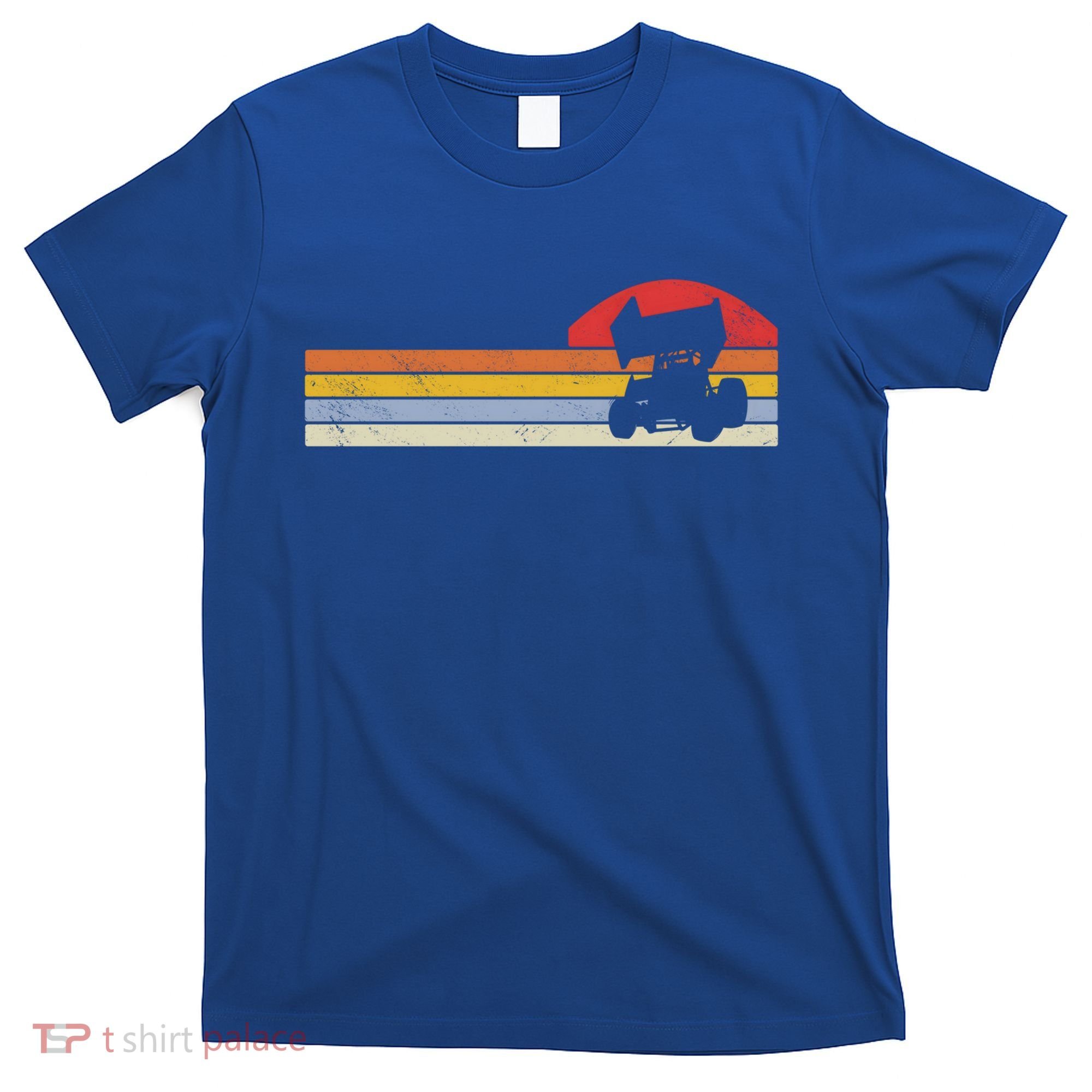 Sprint Car Racing Vintage Gift T-Shirt