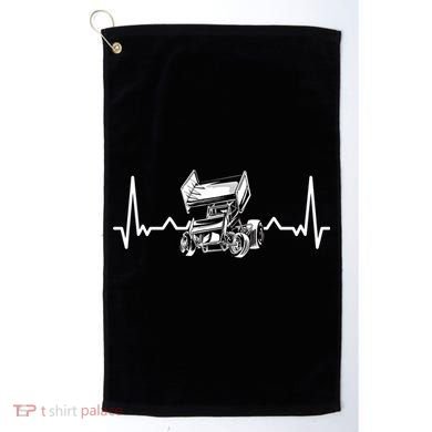 Sprint Car Racing Gift Golf Towel