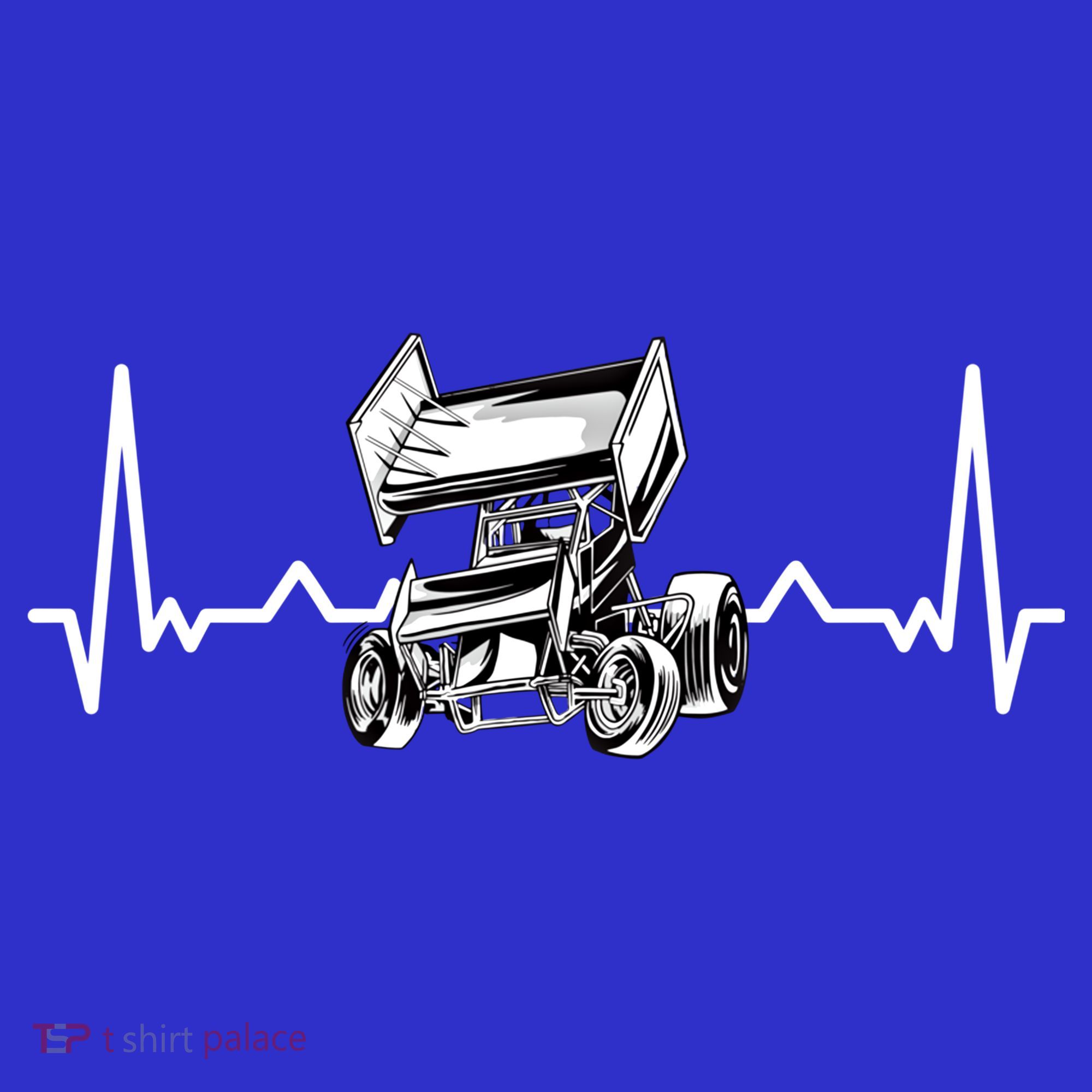 Sprint Car Racing Gift Button