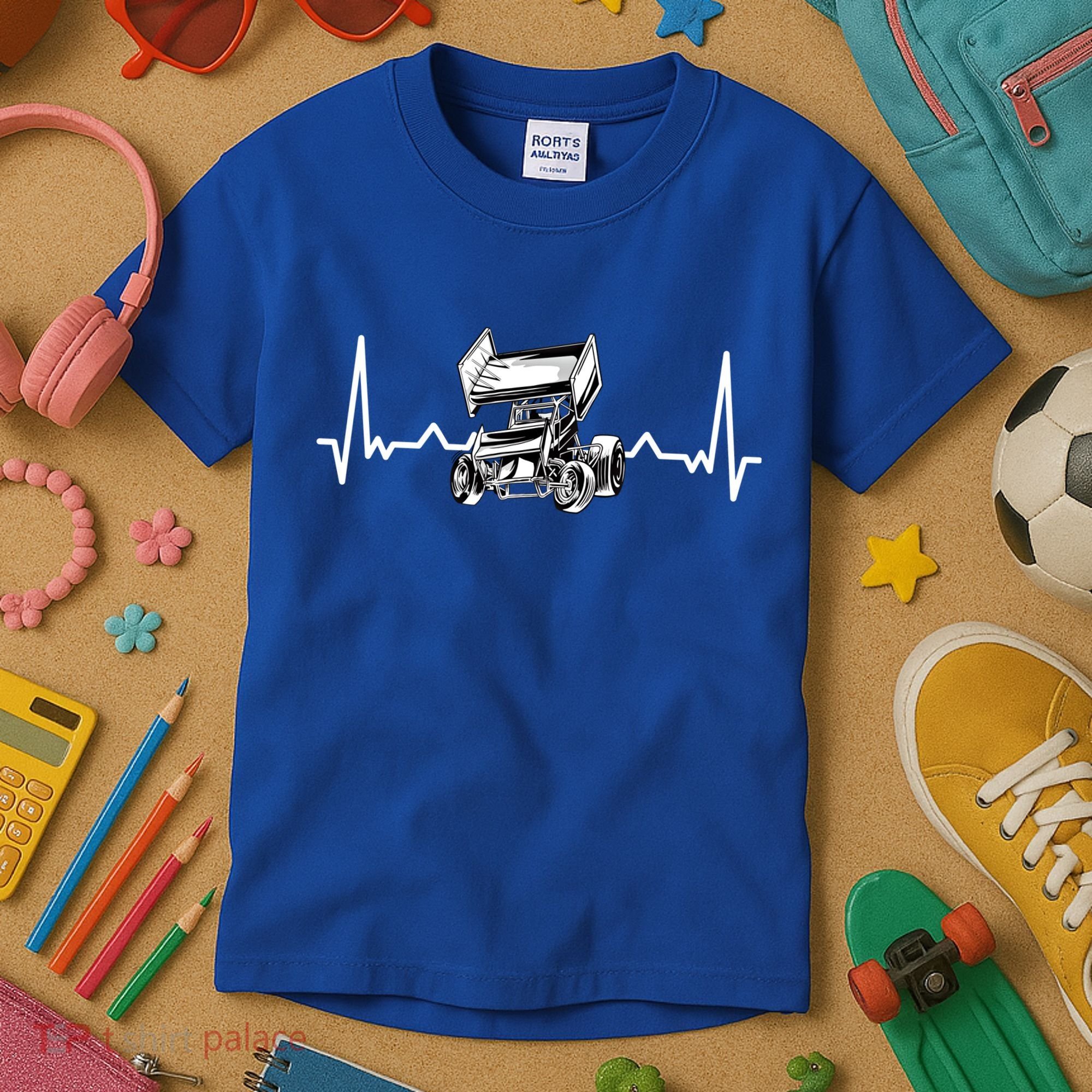 Sprint Car Racing Gift Kids T-Shirt