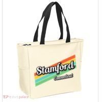 Stamford Connecticut Retro Tote Bag thumb 2