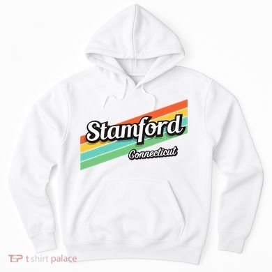 Stamford Connecticut Retro Hoodie