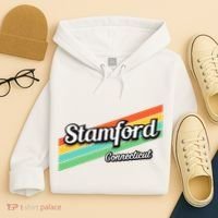 Stamford Connecticut Retro Hoodie thumb 4
