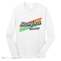 Stamford Connecticut Retro Long Sleeve Shirt thumb 0