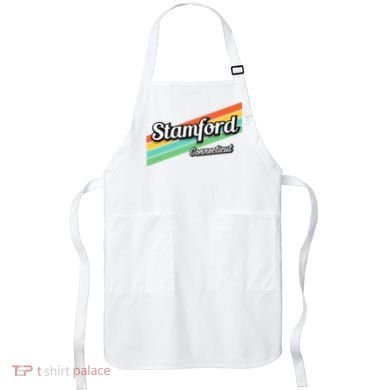 Stamford Connecticut Retro Apron