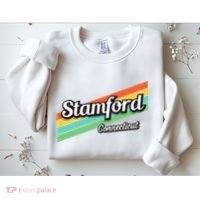 Stamford Connecticut Retro Sweatshirt thumb 2