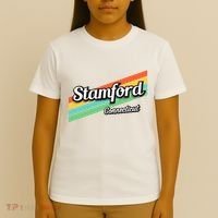 Stamford Connecticut Retro T-Shirt thumb 4