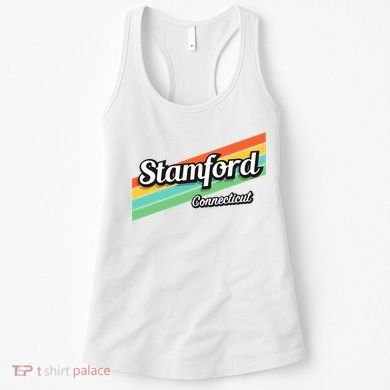 Stamford Connecticut Retro Women's Tank Top