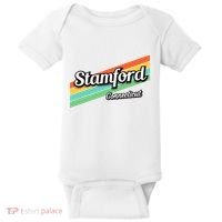 Stamford Connecticut Retro Baby Bodysuit thumb 0