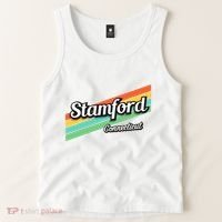 Stamford Connecticut Retro Tank Top thumb 2