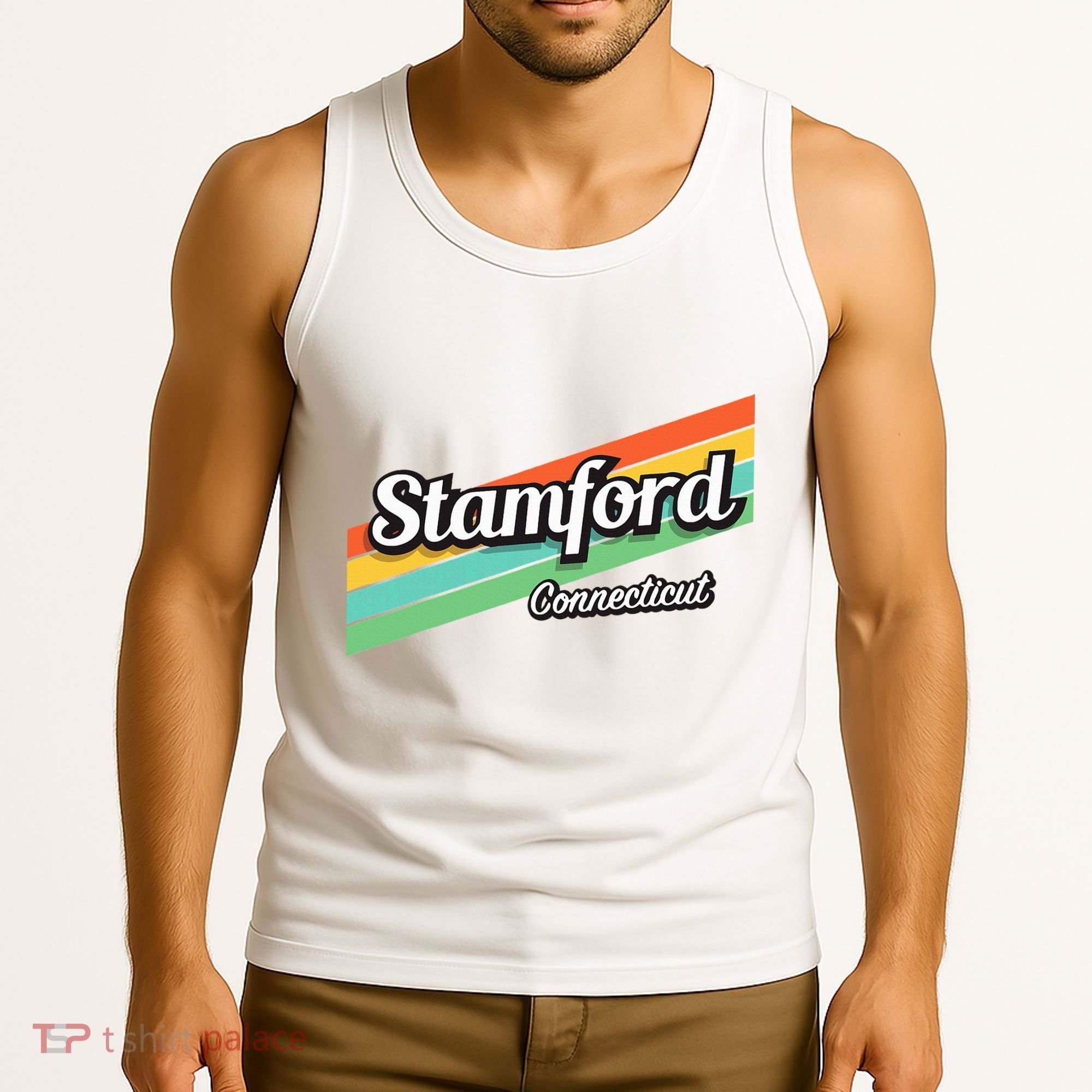 Stamford Connecticut Retro Tank Top