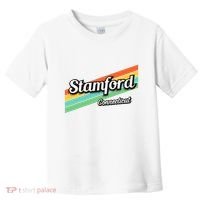Stamford Connecticut Retro Toddler T-Shirt thumb 0