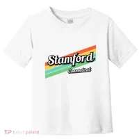 Stamford Connecticut Retro Toddler T-Shirt thumb 0