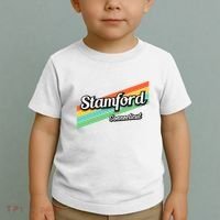 Stamford Connecticut Retro Toddler T-Shirt thumb 2