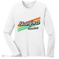 Stamford Connecticut Retro Women's Long Sleeve Shirt thumb 0