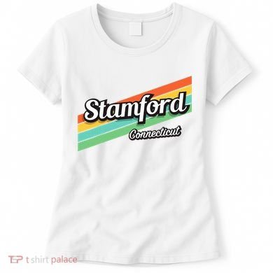 Stamford Connecticut Retro Women's T-Shirt
