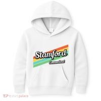 Stamford Connecticut Retro Kids Hoodie thumb 0