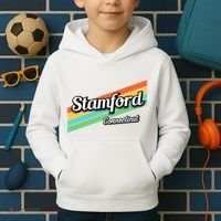 Stamford Connecticut Retro Kids Hoodie thumb 2