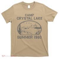 Summer Camp Retro 1980 Crystal Clear Lake Halloween Friday T-Shirt thumb 0