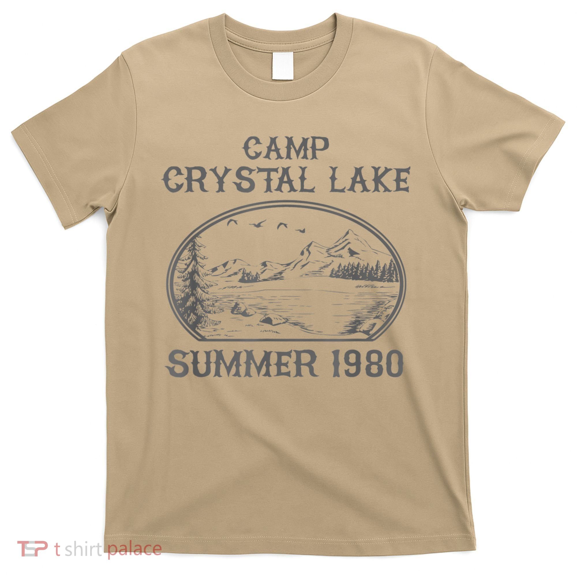 Summer Camp Retro 1980 Crystal Clear Lake Halloween Friday T-Shirt