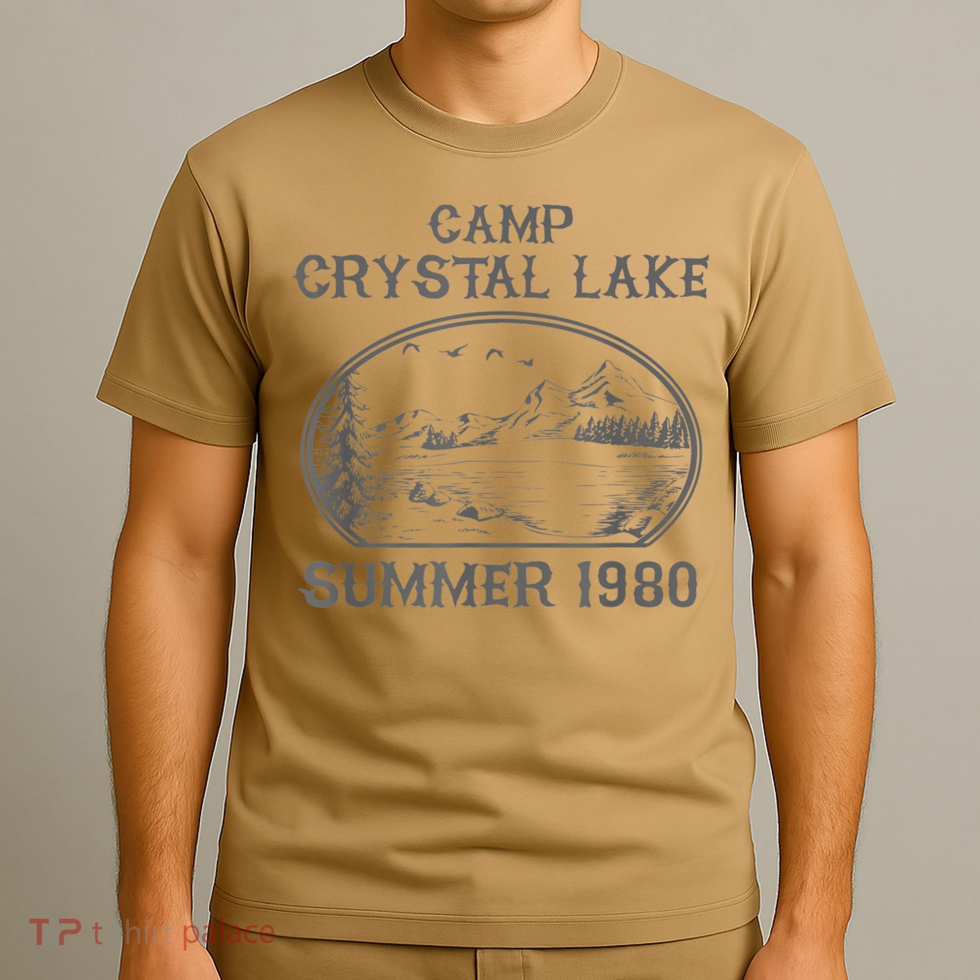 Summer Camp Retro 1980 Crystal Clear Lake Halloween Friday T-Shirt