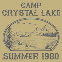 Summer Camp Retro 1980 Crystal Clear Lake Halloween Friday T-Shirt thumb 7