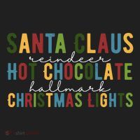 Santa Claus Reindeer Hot Chocolate Festive Chrsitmas Women's Sweatshirt thumb 2