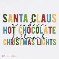 Santa Claus Reindeer Hot Chocolate Festive Chrsitmas T-Shirt thumb 7