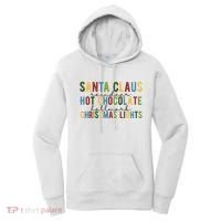 Santa Claus Reindeer Hot Chocolate Festive Chrsitmas Women's Hoodie thumb 0