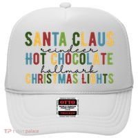 Santa Claus Reindeer Hot Chocolate Festive Chrsitmas Hat thumb 0