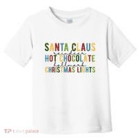 Santa Claus Reindeer Hot Chocolate Festive Chrsitmas Toddler T-Shirt thumb 0