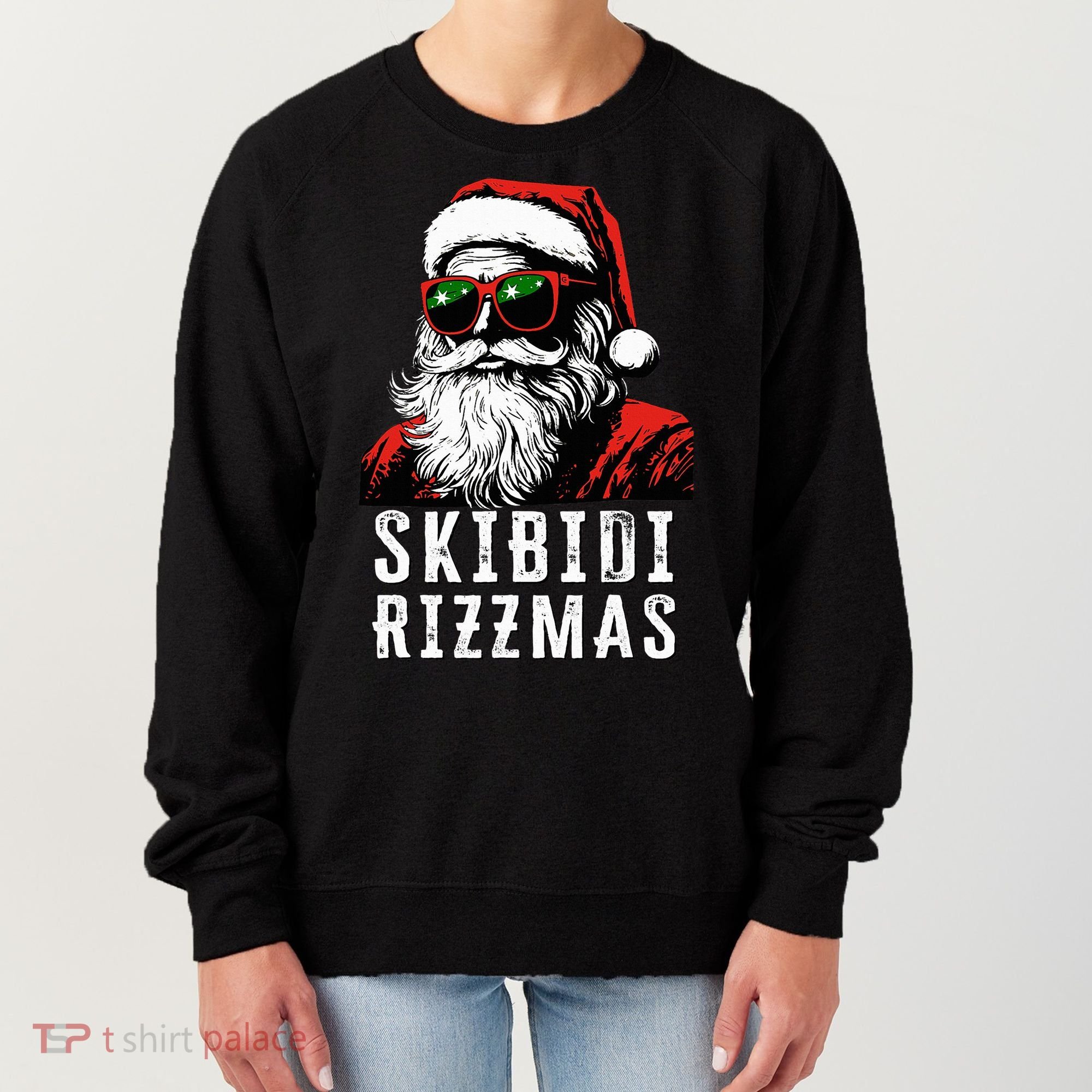 S.K.I.B.I.D.I Christmas Rizz Santa Claus Charisma Cool Women's Sweatshirt
