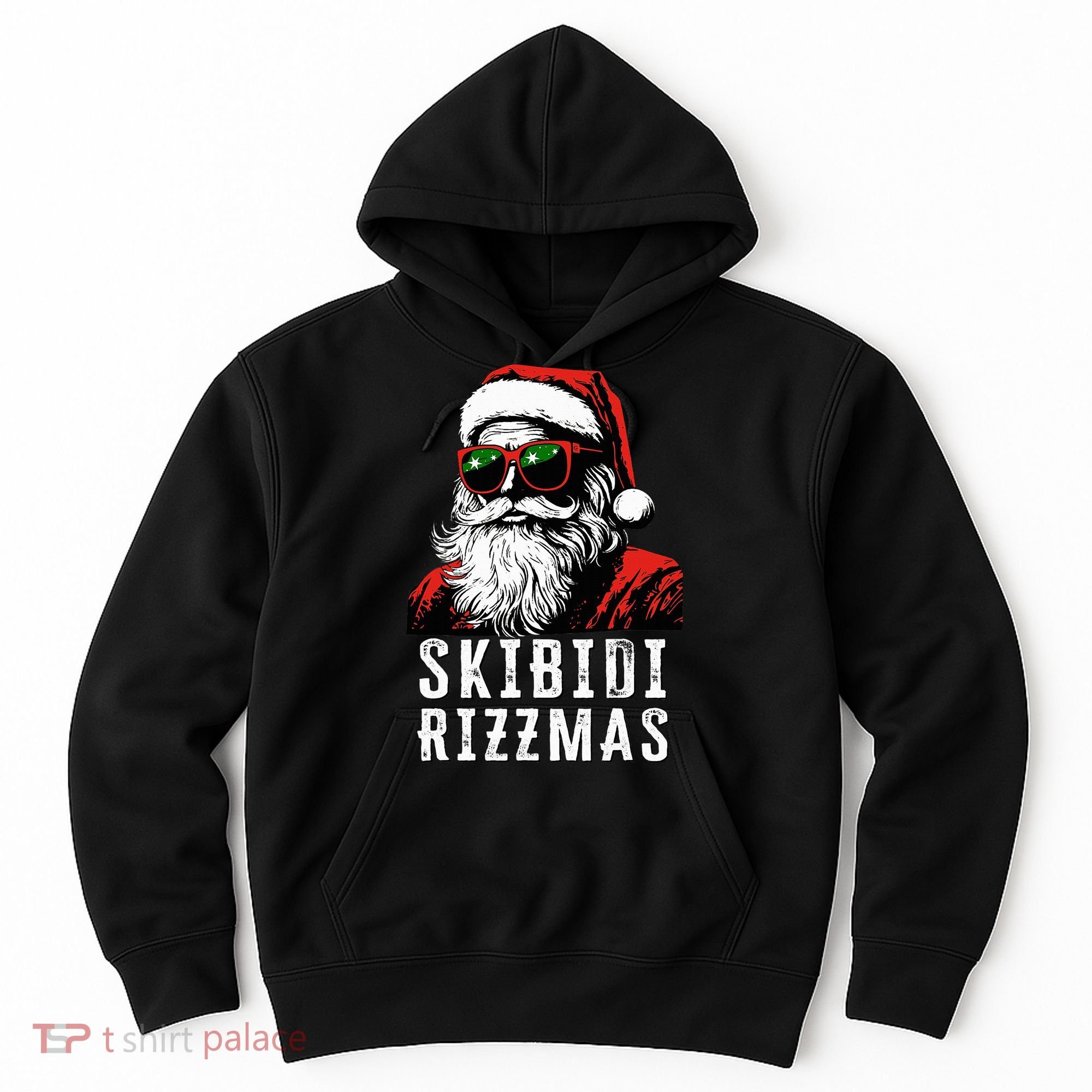 S.K.I.B.I.D.I Christmas Rizz Santa Claus Charisma Cool Hoodie