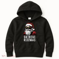 S.K.I.B.I.D.I Christmas Rizz Santa Claus Charisma Cool Kids Hoodie thumb 0